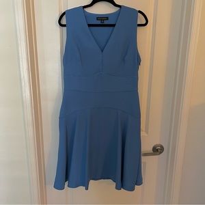 Banana Republic Sleeveless Medium Blue Dress